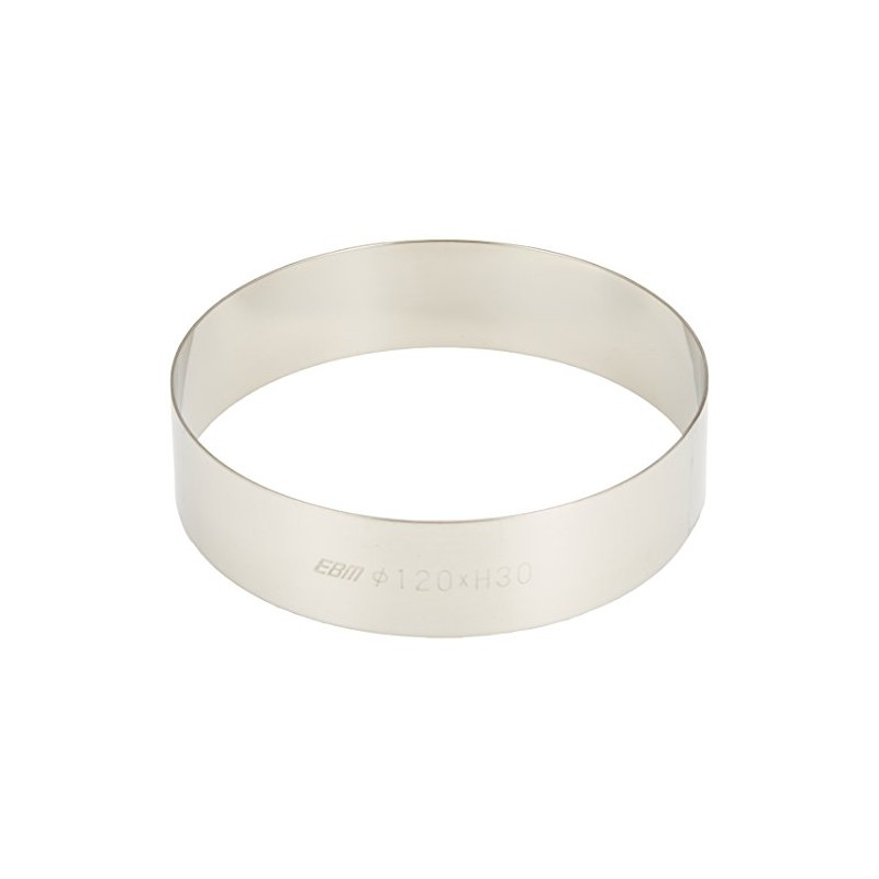 EBM18-8アルゴン 丸型 ケーキリング φ120×H30