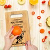 ANIANG Funny Cutting Board, Chihuahua Gifts Bamboo Cutting Board, Dogs