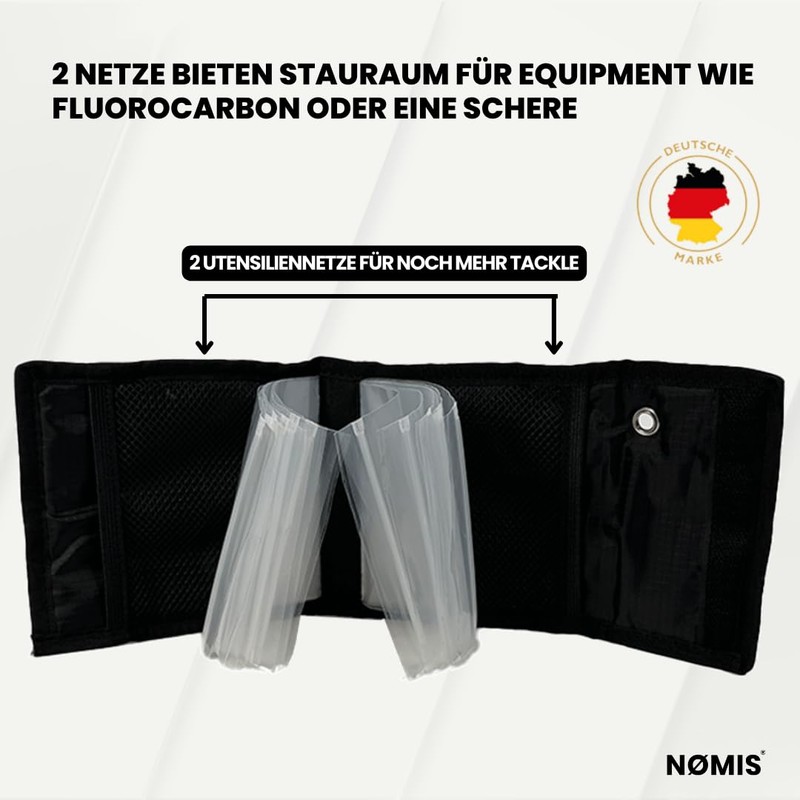 NØMIS Fishing Bags Parent, black, Pack sack