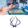 Soldering Helping Hands 4 Flexible Arms Aluminum Alloy Base Third