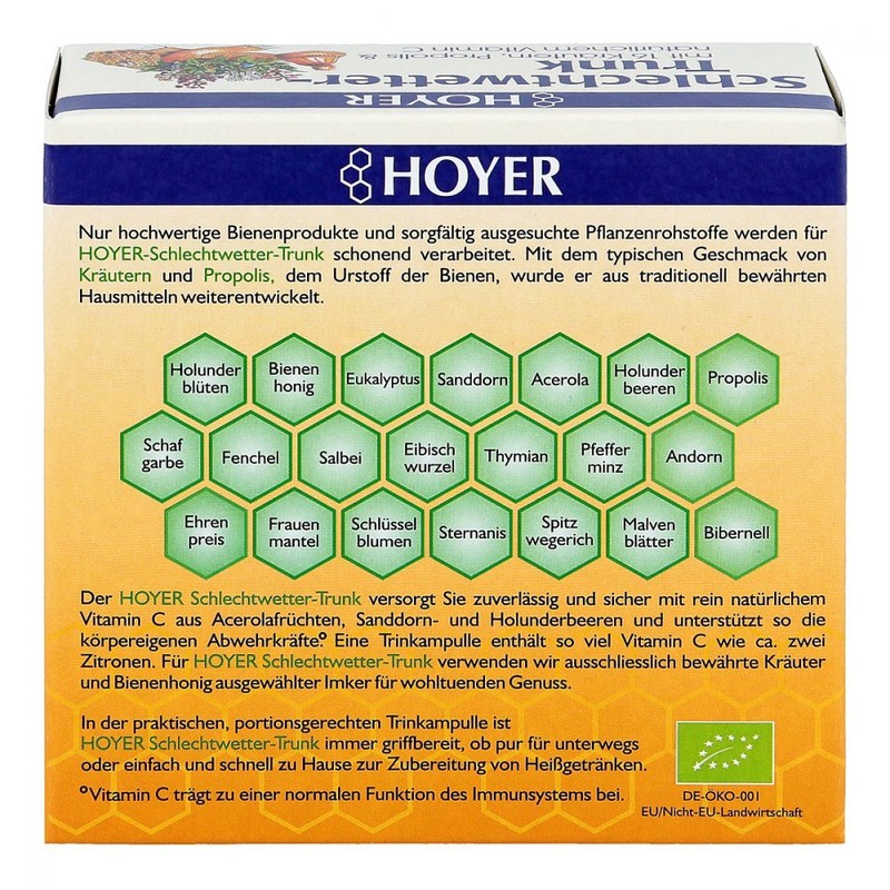 Hoyer Bad Weather Drinking Ampoules 10 x 10 ml