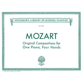 Original Compositions for Piano, 4 Hands: Schirmer Library of Classics Volume 1735 Piano Duet