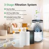 W-01 Replacement Filter Compatible with DBFIT W-01 Air Purifi-er Air