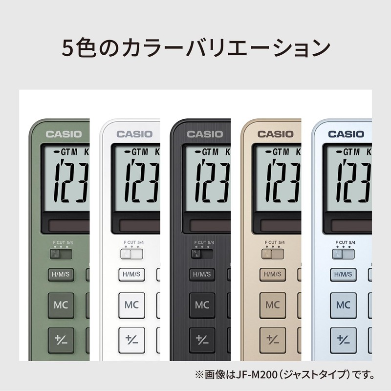 Casio MS-M200-GN-N Mini Stylish Design Calculator, Green, 12 Digits
