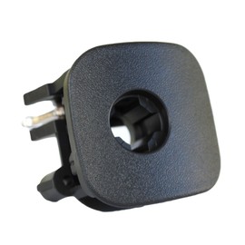 Custom Install Parts Black Glove Box Compartment Door Latch Lock Handle Compatible with Corvette C6 2010-2013