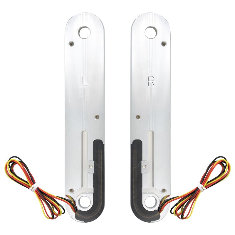LED Flush Fork Turn Signal Brackets Running Light Fit for