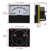 Heschen Rectangular Voltmeter Analogue Panel Volt Voltage Meter DH-670 DC