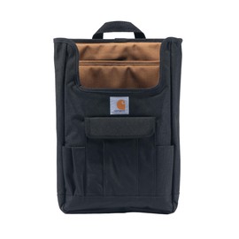 Carhartt Front Seat Car Organizer, Passenger Seat Storage & Organization for Books, Files, Folders, Laptop & More, Black