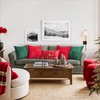 Softalker Christmas Cushion Cover 40 x 40 cm Red Cord