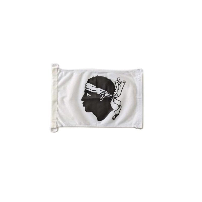Nautical Flag of Corsica 45x30 cm - Corsica Convenience Pavilion
