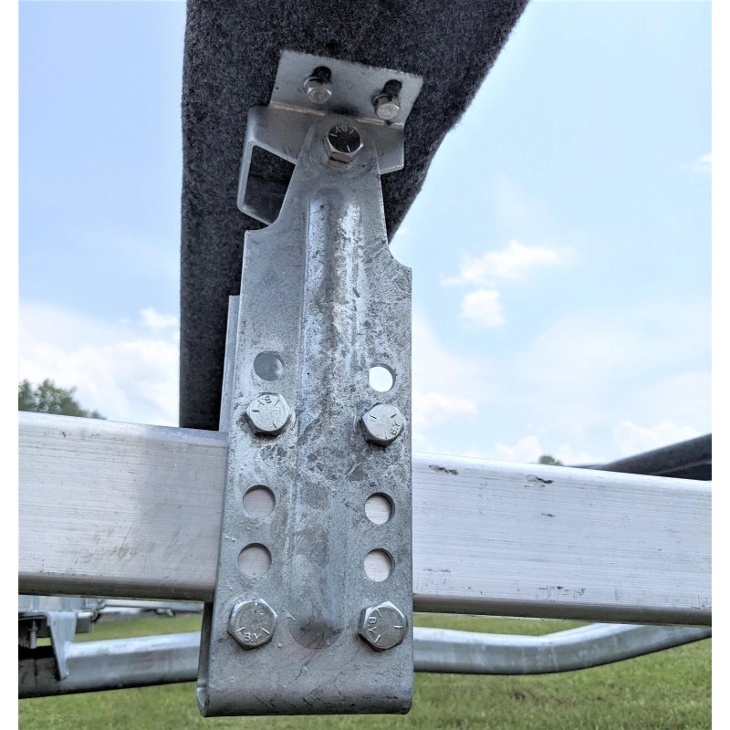 EZ Loader Tall 12" Support Bracket with Top Hat Bunk