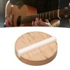 Guitar Resonator Biscuit Replacement Maple Wood Biscuit with Ox Bone