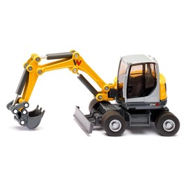 SIKU 3560 Super Other License Wacker Neuson EW65 Mobile excavator, yellow