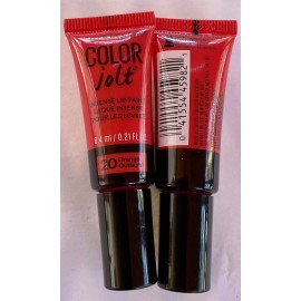 Maybelline Color Jolt Intense Lip Paint #20 Orange Outburst *2 PACK*
