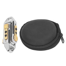 Magnet Hand Double Push Toy Portable Sensory Stress Relief Push Slider with Storage Bag for Autism