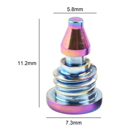 Magura EBT Screws, Pack of 2 Bicycle Bleeding Screws with O-Ring for Magura MT2 MT4 MT5 MT7 MT8, Disc Brake Screws Set for Mountain Bike Road Bike