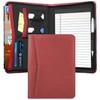 Gorbado Small Portfolio Organizer, A5 Zippered Business Portfolio, Junior Padfolio