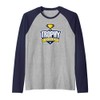 Mens Trophy Husband Raglan Baseball Tee