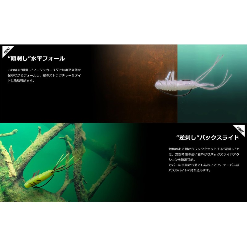 JACKALL Wham Flare 48 Shrimp