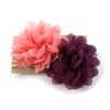 My Lello Baby Girl Rounded Petal Chiffon Flower Nylon Elastic