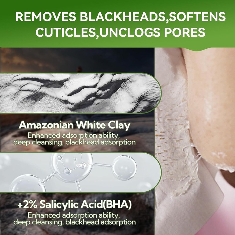 LANBENA Blackhead Remover for Face 60 Piece Pore Strips Nose
