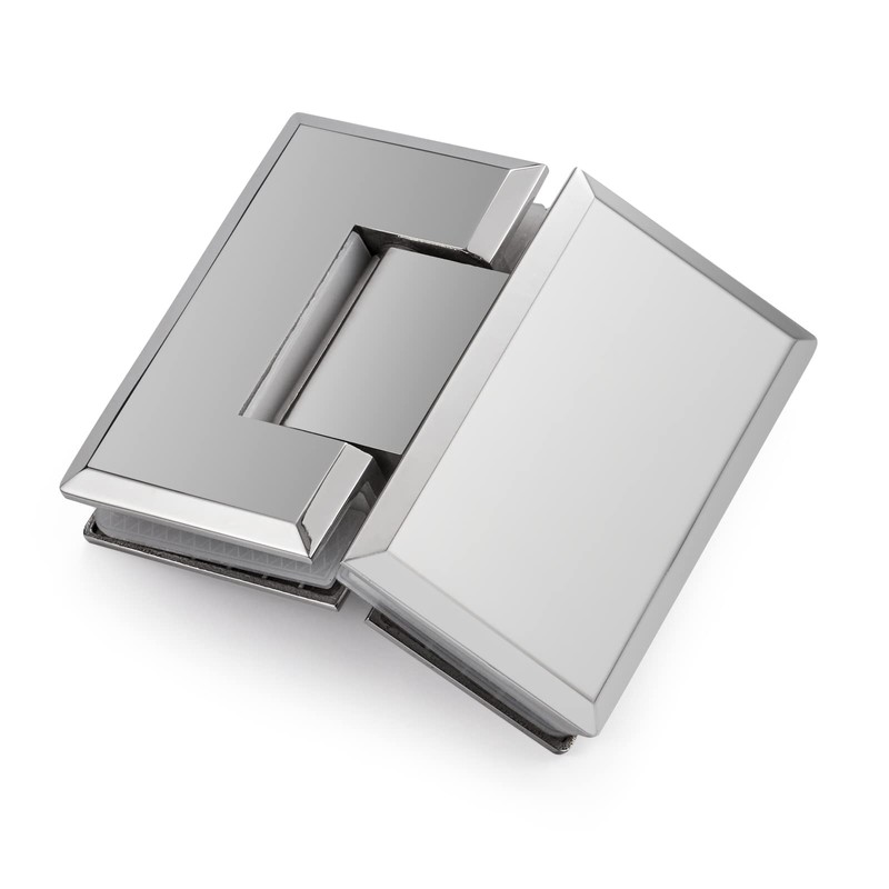 Heavy Duty Shower Glass Door Hinge,Solid One-Piece Precision Cast with