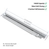 LONTAN 15 Inch Undermount Soft Close Drawer Slides 3D Locking