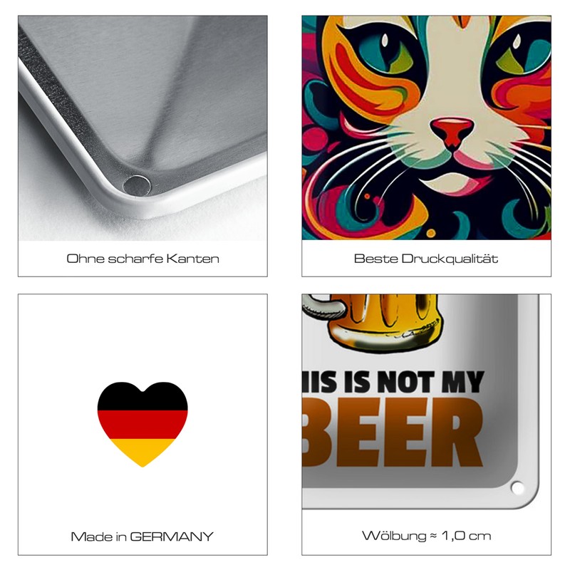 VIP Parking Only | Metallschild | Exklusiver Parkplatz | 20