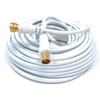 DRUT 15m RF TV Aerial Male to F Type Connector