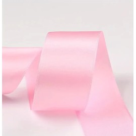 Pale Pink - 10MM Satin Ribbon - 23 Meters for Gifts Wrap, Sew, Party, Decorations, Events, Dress, Wedding Christmas Crafts, Bows, Car, Floral More