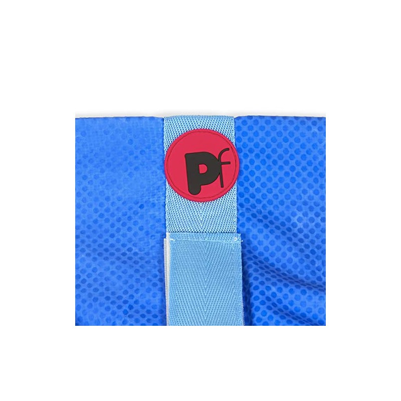 Petface Petface Cooling Summer Dog Coat, 40 cm, Blue