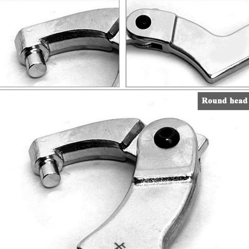 GOZAR Chrome Vanadium Adjustable Hook Wrench C Spanner Tool 19-51mm