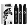 BIGTHUMB 3 Pcs Black Jumbo Permanent Markers: 15mm Wide Tip