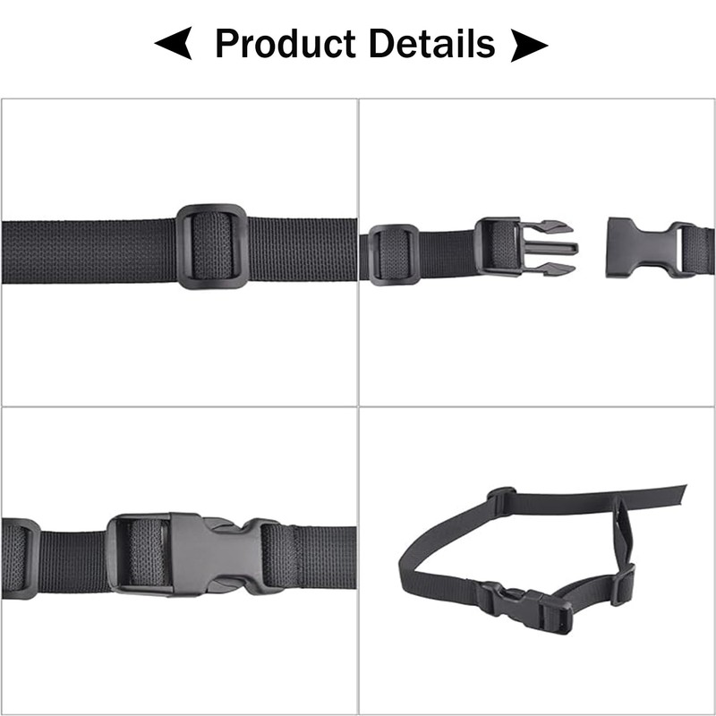 YQkangzhu 2 Pcs Adjustable Backpack Chest Straps, Heavy Duty Backpack