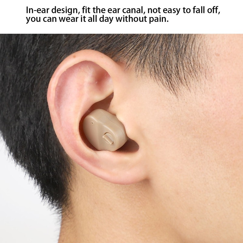 Portable Mini Adjustable Hearing Aid Digital Wireless Elderly Ear Sound