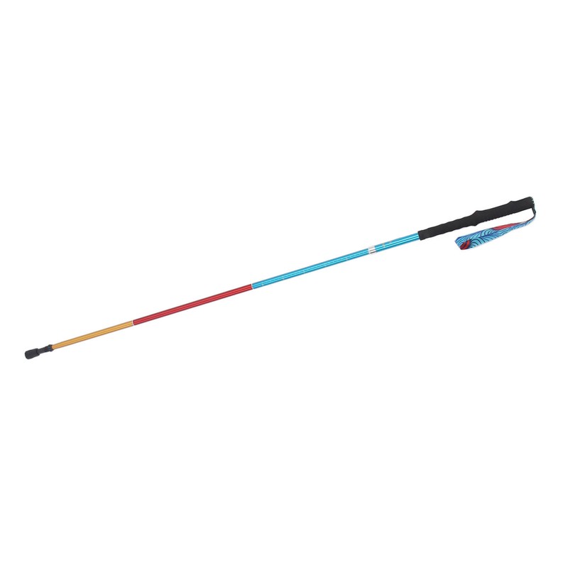 Walking Stick Telescopic Adjustable Length Anti Shock Foldable Portable Lightweight