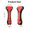 4 Pcs Car Safety Hammer, 2-in-1 Car Emergency Escape Tool