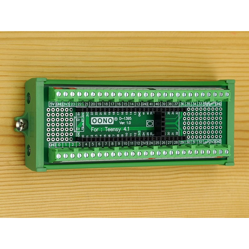 Terminal Block Breakout Board Module for Teensy 4.1, Screw Mount