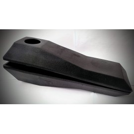 Ultimate All Weather CAR Door DING and DENT Protective Guards (2 Pair of Adhesive Anchor Door Guards (4 Doors)) Black