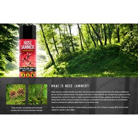 Nose Jammer Hunting Scent Control Dryer Sheets with Cover Scent for Deer Hunting, 15 Sheets Package