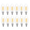 Lamsky E14 LED Bulb Dimmable,110V 400LM 40W Equivalent Warm White