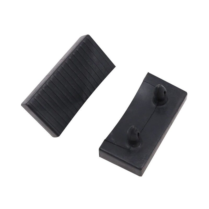 WANGCL 12 x Black Plastic Slatted Bed Frame Slatted Support
