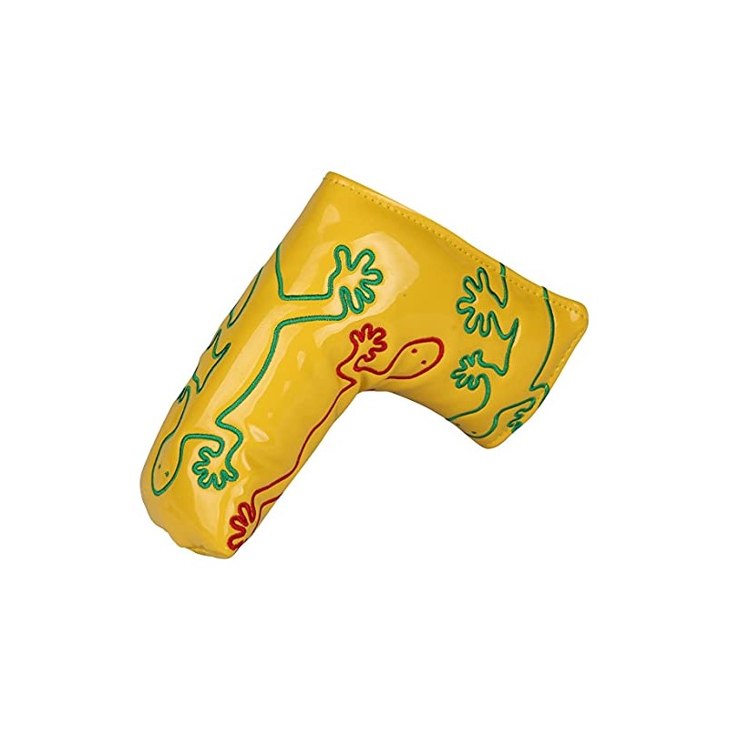 Scotty Cameron Pin-Type Magnetic Closure Putter Cover with Embroidered Gecko,