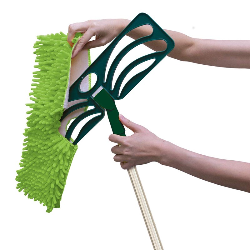 Pine-Sol Telescopic Microfiber Dry/Wet Mop – Dust Mopping for Cleaning