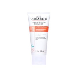 CURLSMITH - Essential Moisture Cleanser, Gentle Nourishing Shampoo for Wavy, Curly and Coily Hair, Vegan (88ml/2oz) Trial or Travel Size