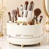 Rotating Makeup Organizer for Daily Beauty Storage – Easy-Access Plastic