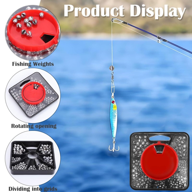 Fishing Tackle, Fishing Weights, Split Shot Fishing Weights, Sea Fishing