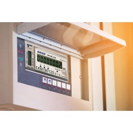 Orno ORNO OR-WE-520 Stromz?hler Hutschiene 3-Phasen Einweg MID Geeicht und Zertifiziert Wei?