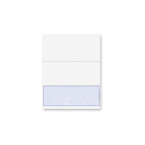 EGP Blank Laser Check Stock - Bottom Check