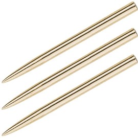 Unicorn Replacement Steel Dart Points | Standard Length 34.9 mm | Gold | 3 per Pack